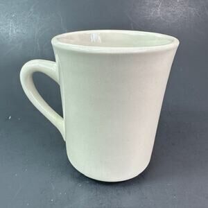 Ultima China Mug Coffee Cup Ivory Stoneware Restaurant Diner Tea Vintage